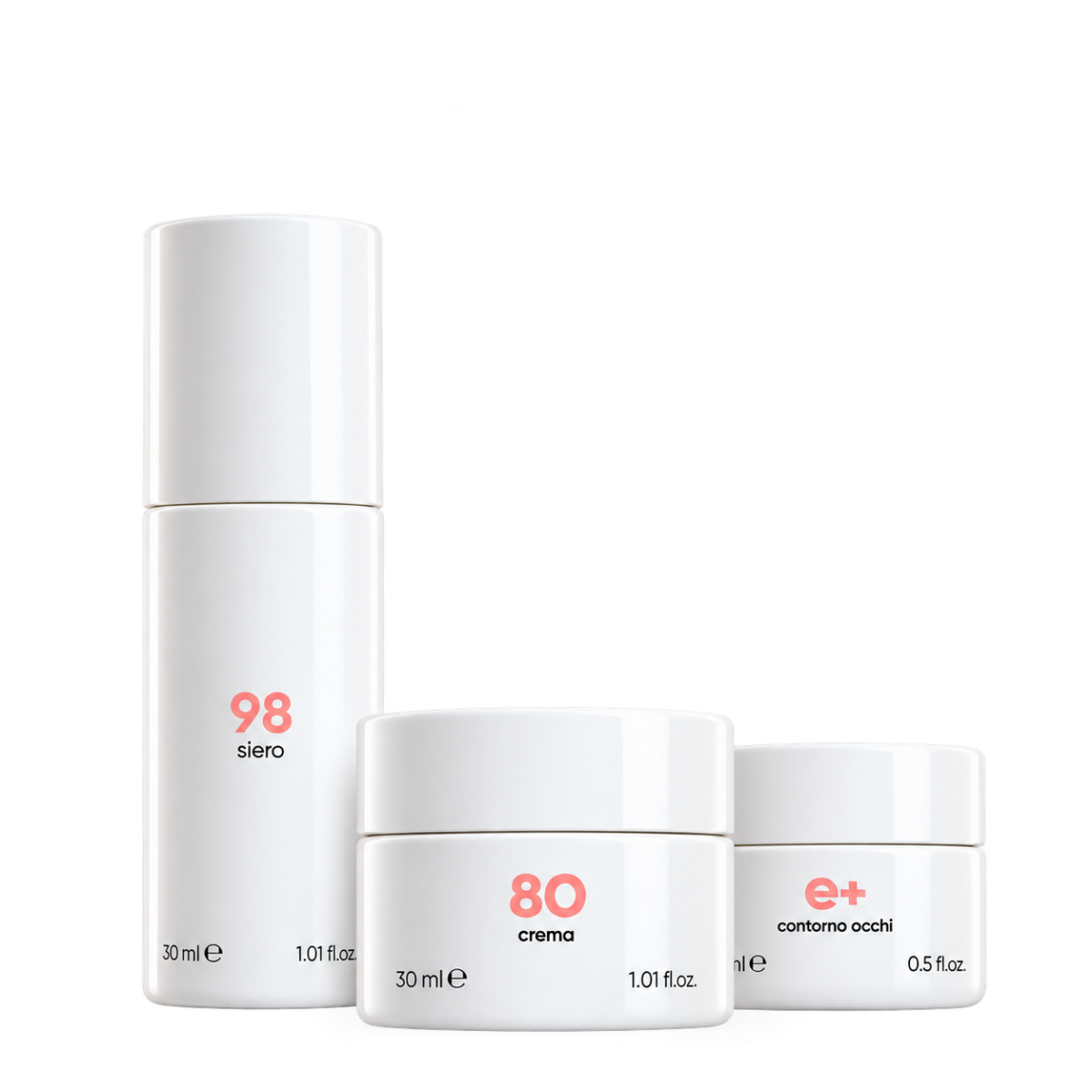 Siero 98% e Crema 80% bava di lumaca + Contorno Occhi Esosomi e Bava